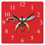 Shriners Wall Clock