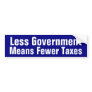 Shrink Government Bumper Sticker