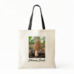Shroom Sack Morel Mushroom Tote Canvas Bag