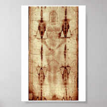Shroud of Turin (Front Body full size) Posters