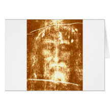 SHROUD of TURIN Greeting Card