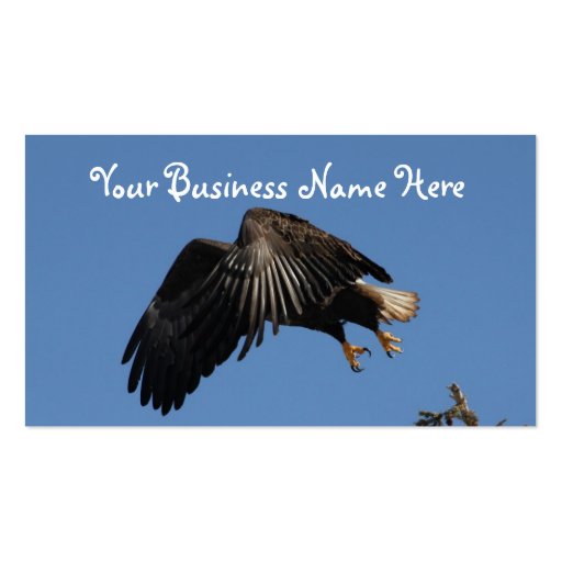 Shrouded by Wings; Promotional Business Card Templates