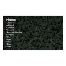Shrubs texture business card template
