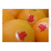 Shuan Xi Oranges Card