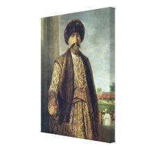 Shuja-ud-Dawlah (1754-75), Nawab of Oudh, 1772 (oi Canvas Print
