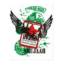 SHUJAAH URBN.WE.AR POSTCARD