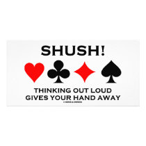 Shush! Thinking Out Loud Gives Your Hand Away