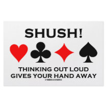 Shush! Thinking Out Loud Gives Your Hand Away