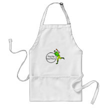Shut Up And Pitch Baseball Apron
