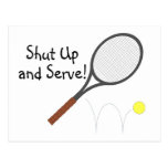 Shut Up And Serve 2 Postcard