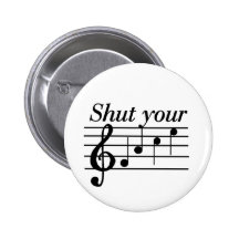 Shut your f-a-c-e T-shirts and Gifts. Pin