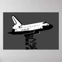 Shuttle Bomber Print