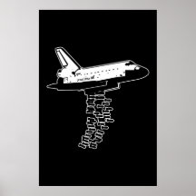 Shuttle Bomber Print