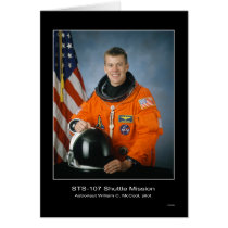 Shuttle Mission STS 107 Cards