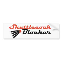 Shuttlecock Blocker Badminton Humour