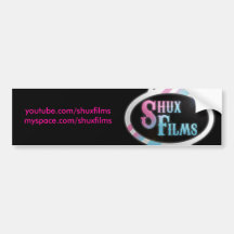 Shux Films Bumper sticker
