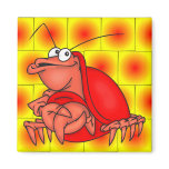Shy Crab Refrigerator Magnets