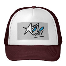 Shy Music Pop Art Hat