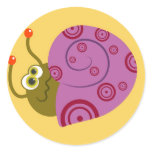 Shy Snail stickers