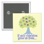 Si seulement petits gâteaux sur des arbres badge avec épingle