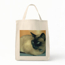 Siamese Cat Tote Bag