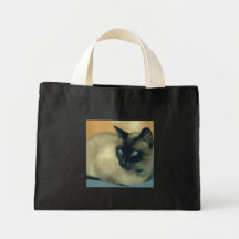 Siamese Cat Tote Bag