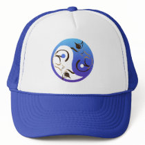 Siamese Cat Yin and Yang Hat