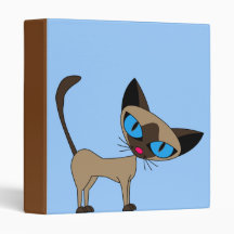 Siamese If You Please Binder
