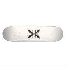 SIAMESE SKULLS SKATE DECK