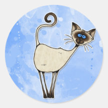 siamese sticker