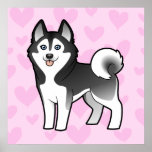 Siberian Husky / Alaskan Malamute Love Posters
