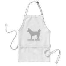Siberian Husky Apron