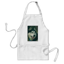 Siberian Husky Aprons