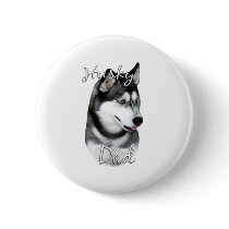 Siberian Husky (blk) Dad 2 Pins