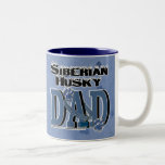 Siberian Husky DAD Coffee Mugs