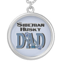 Siberian Husky DAD Custom Jewelry