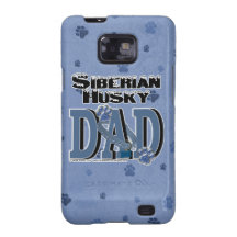 Siberian Husky DAD Samsung Galaxy S2 Cases