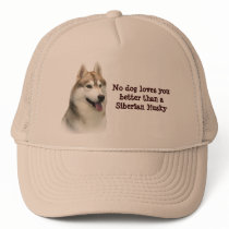 Siberian Husky Gorgeous Hat