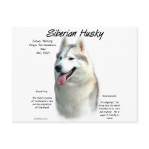 Siberian Husky History Design