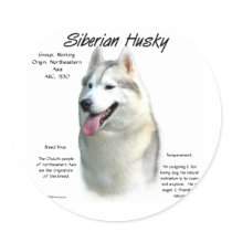 Siberian Husky History Design