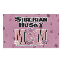Siberian Husky MOM Stickers