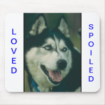 Siberian Husky Mouse Pads