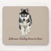 Siberian Husky Mousepad