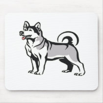 Siberian Husky Mouse Mats