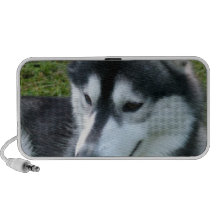 Siberian Husky Portable Speakers