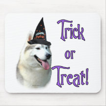 Siberian Husky Trick Mousepad