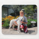 Siberian Husky Zoey 1 Mouse Pads