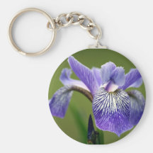 Siberian Iris Keychain