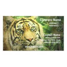 Siberian Tiger Business Card