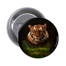 Siberian Tiger Buttons
